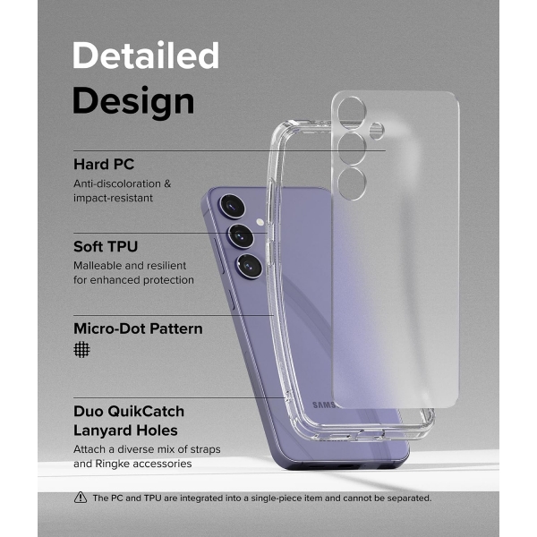 Rin gke Fusion Samsung Galaxy S24 Plus Klf -Matte Clear