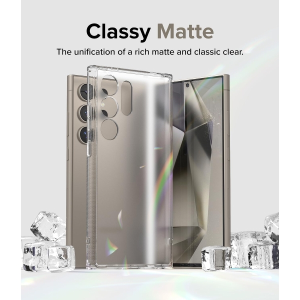 Rin gke Fusion Samsung Galaxy S24 Ultra Klf -Matte Clear