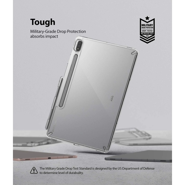 Rin gke Fusion Blmeli Samsung Tab S8 Klf-Clear
