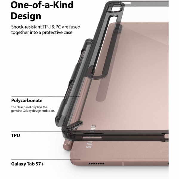 Rin gke Fusion Samsung Galaxy Tab S8 Plus Klf-Smoke Black