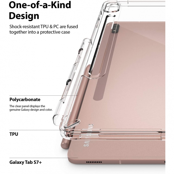 Ringke Fusion Serisi Samsung Galaxy Tab S8 Plus Klf-Clear