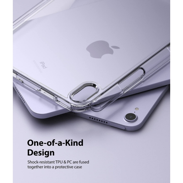 Ringke Fusion Serisi iPad Mini 6 Kalem Blmeli Klf-Clear