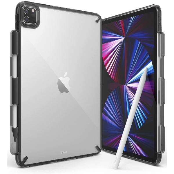 Rin gke Fusion iPad Pro Kalem Blmeli Klf (11 in)-Black