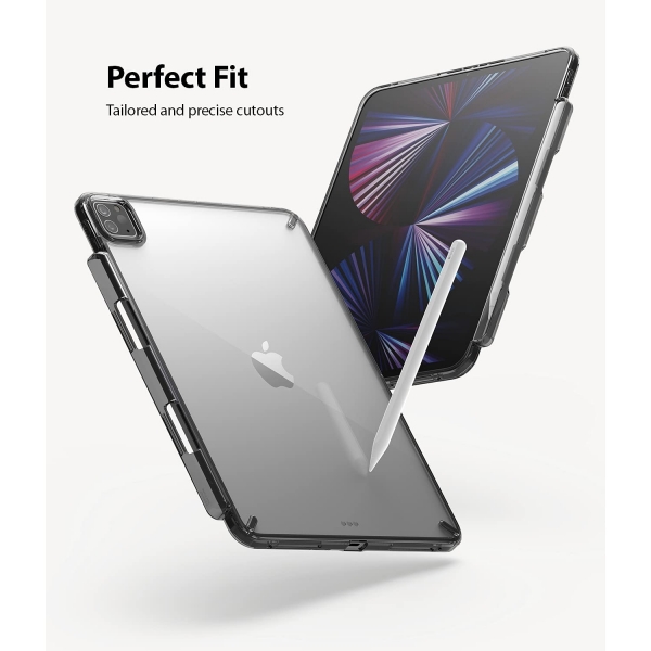 Rin gke Fusion iPad Pro Kalem Blmeli Klf (11 in)-Black