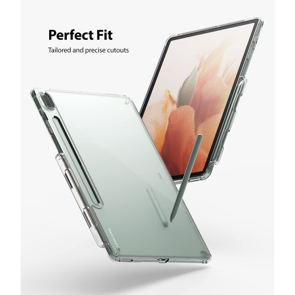 Rin gke Fusion iPad Pro Kalem Blmeli Klf (12.9 in)-Clear