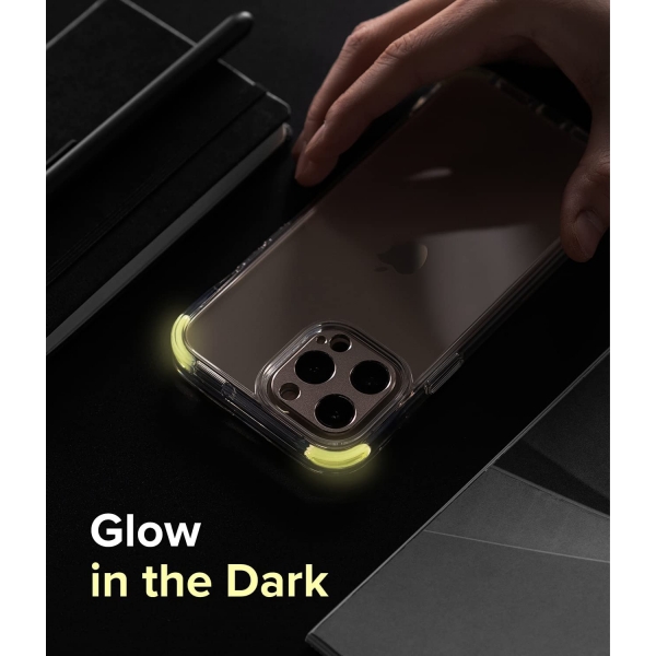 Rin gke Fusion iPhone 13 Pro Max effaf Klf-White Lime Glow