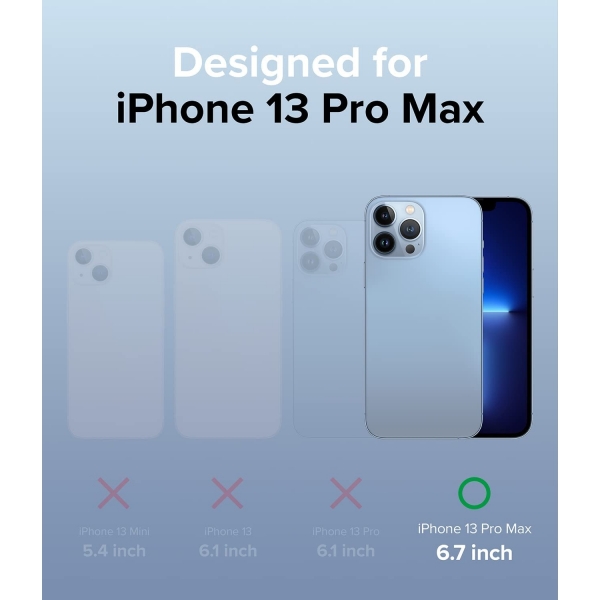 Rin gke Fusion iPhone 13 Pro Max effaf Klf-White Black