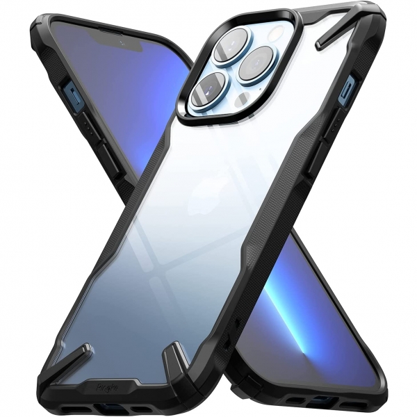 Ringke Fusion-X Serisi iPhone 13 Pro Klf-Black