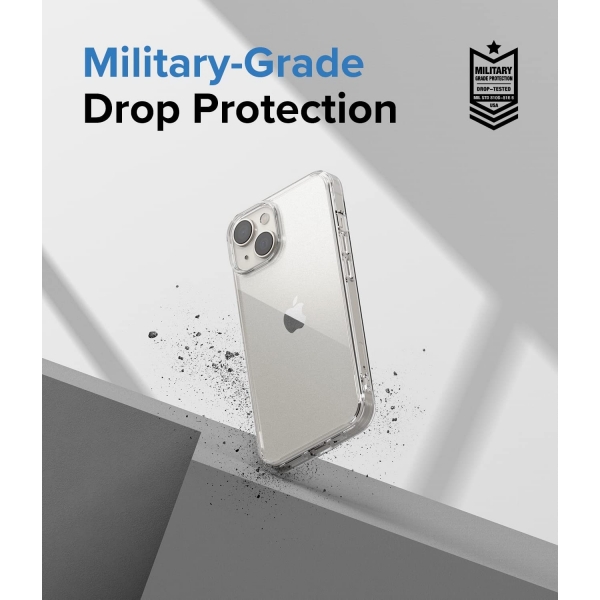Rin gke Fusion iPhone 14 effaf Klf-Matte Clear