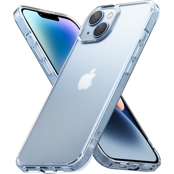 Rin gke Fusion iPhone 14 effaf Klf-Matte Clear