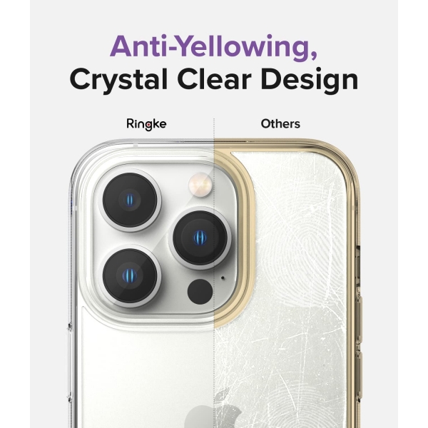 Ringke Fusion Serisi iPhone 14 Pro Max effaf Klf-Clear