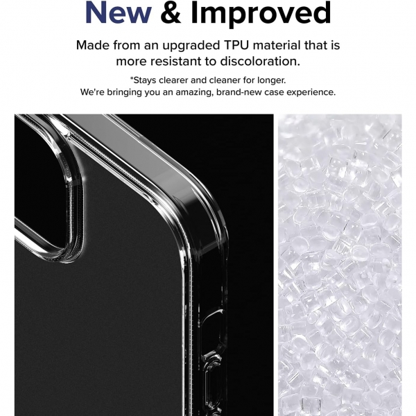Rin gke Fusion Apple iPhone 15 effaf Klf-Frost Clear