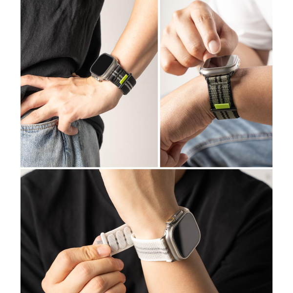 Rin gke Sports AirLoop Apple Watch Kay(42/44/45/49mm)-Summit White