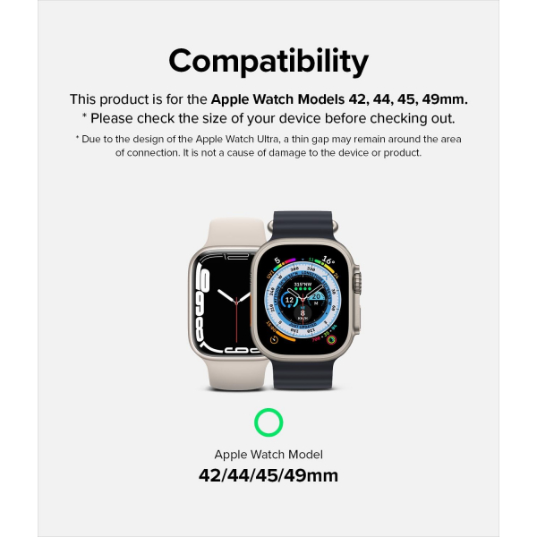 Rin gke Sports AirLoop Apple Watch Kay(42/44/45/49mm)-Summit White