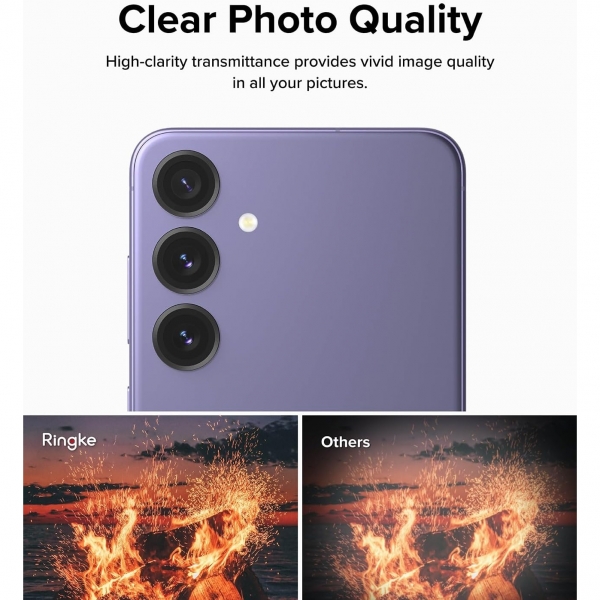Rin gke Galaxy S24 Plus Kamera Lens Koruyucu