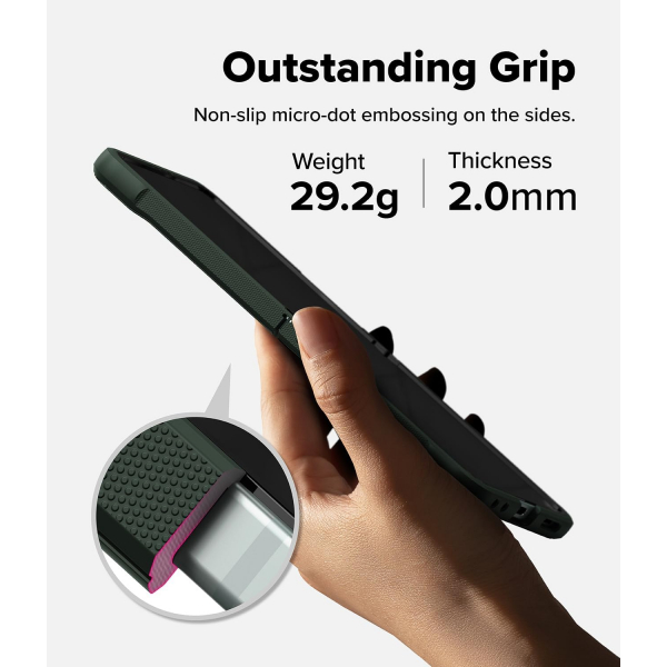 Ringke Galaxy Z Flip 7 Onyx Klf -Dark Green 