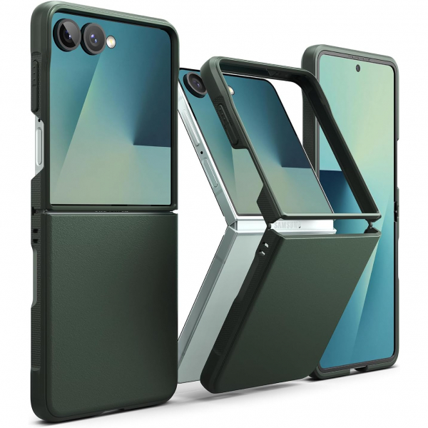 Ringke Galaxy Z Flip 7 Onyx Klf -Dark Green 