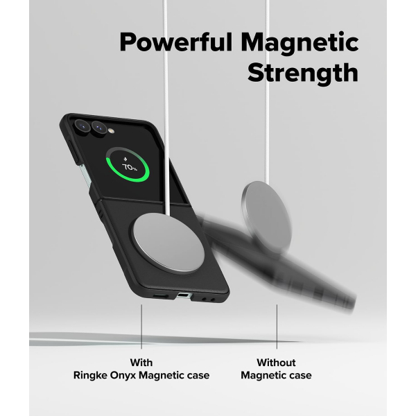 Ringke Galaxy Z Flip 7 Onyx MagSafe Klf -Magnetic Black 