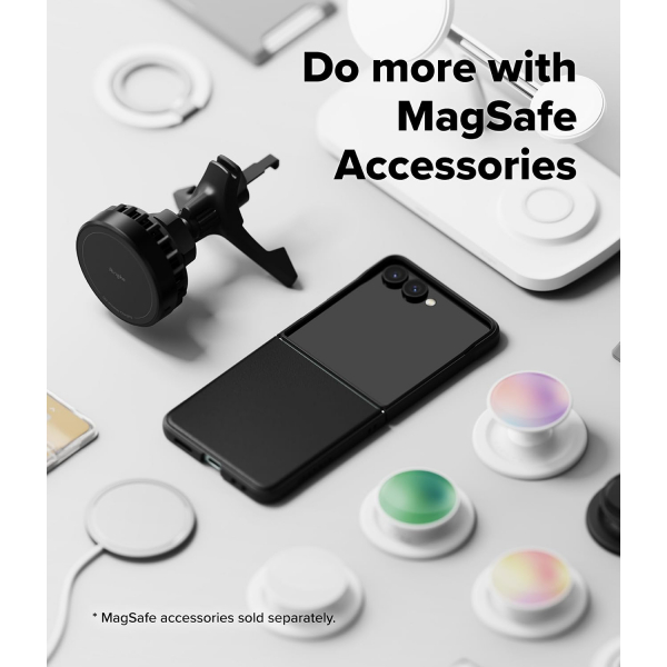Ringke Galaxy Z Flip 7 Onyx MagSafe Klf -Magnetic Black 