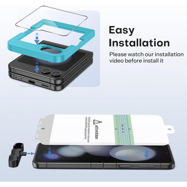 OMOTON Galaxy Z Flip 6 Ekran Koruyucu 