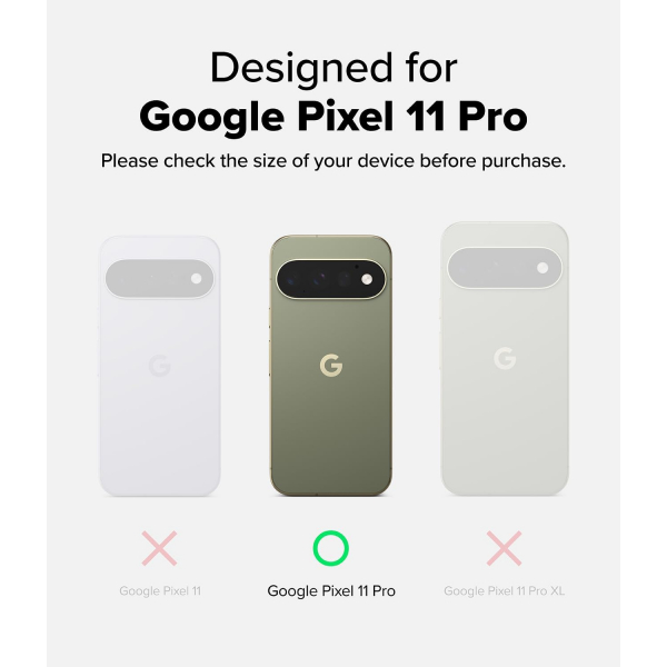 Ringke Google Pixel 11 Pro MagSafe Uyumlu K�l�f-Magnetic Black