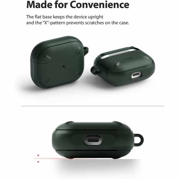 Rin gke Hinge Apple AirPods 3.Nesil Klf -Dark Green