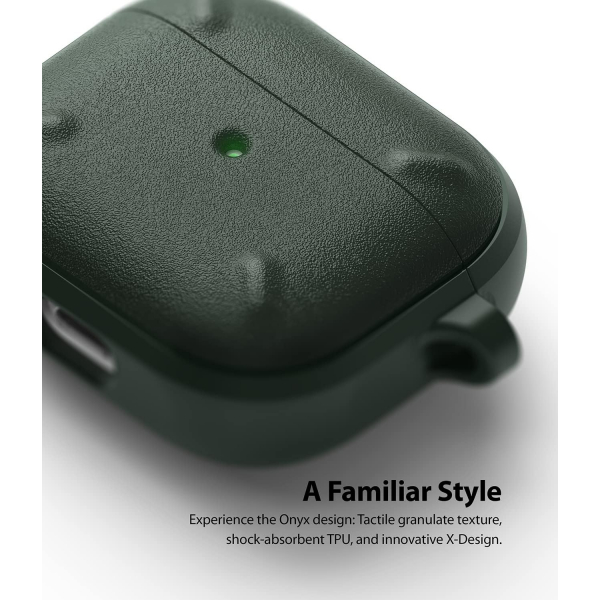 Rin gke Hinge Apple AirPods 3.Nesil Klf -Dark Green