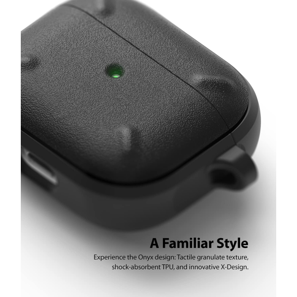 Rin gke Hinge Apple AirPods 3.Nesil Klf -Black