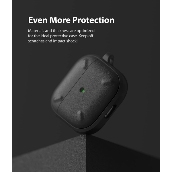 Rin gke Hinge Apple AirPods 3.Nesil Klf -Black