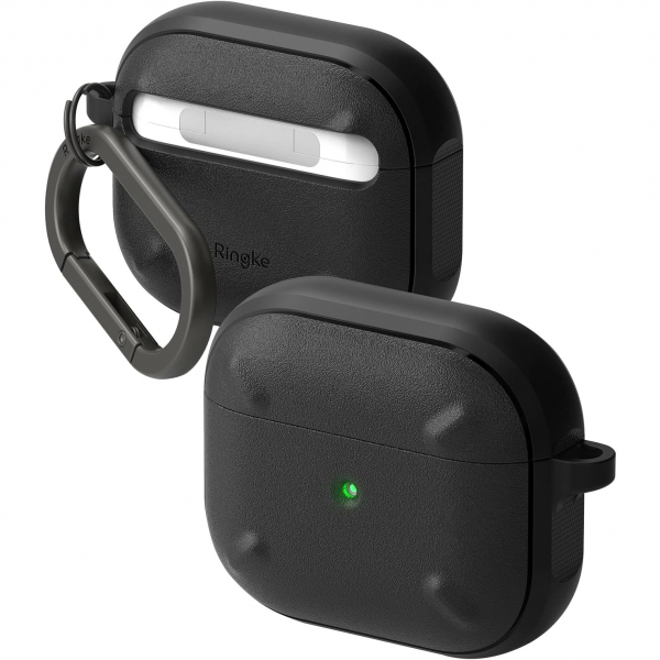 Rin gke Hinge Apple AirPods 3.Nesil Klf -Black