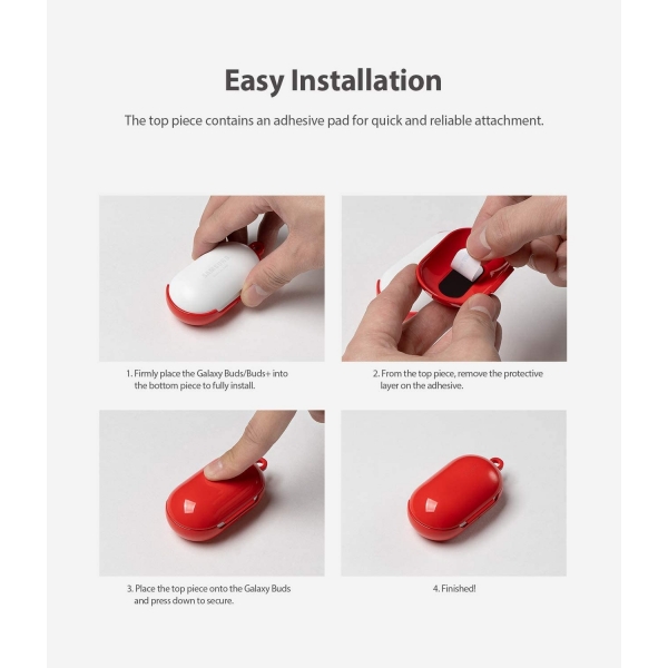 Rin gke Kancal Galaxy Buds Plus Klf (2020)-Red 