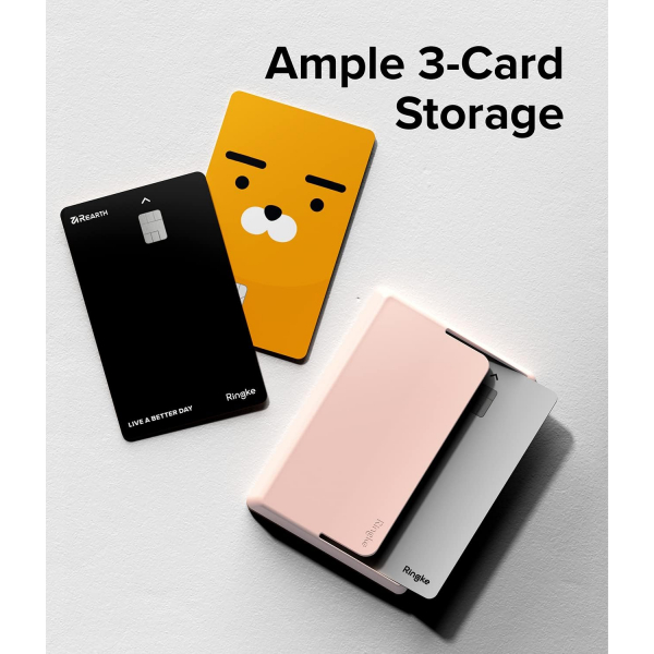 Rin gke Manyetik MagSafe Czdan Klf-Peach Pink 
