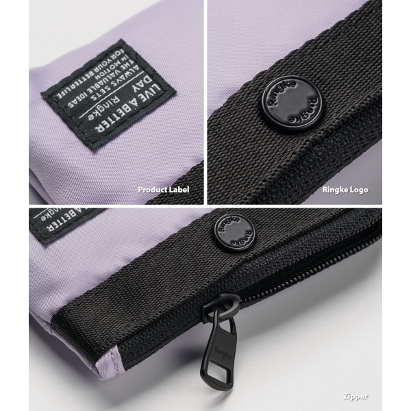 Rin gke Mini Teknolojik Aksesuar antas-Purple