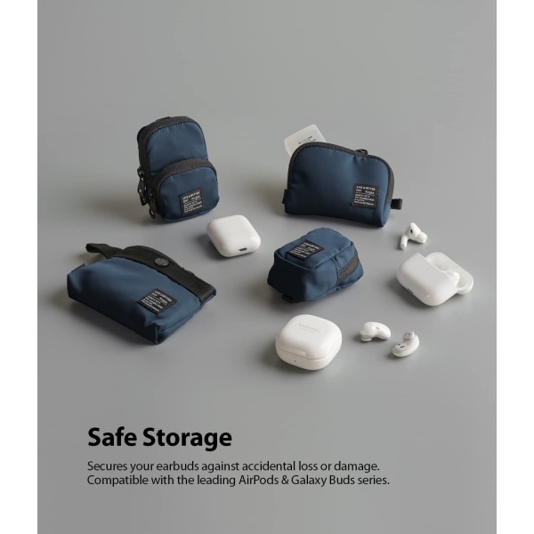Rin gke Mini Teknolojik Aksesuar antas-Navy