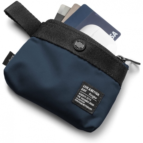 Rin gke Mini Teknolojik Aksesuar antas-Navy