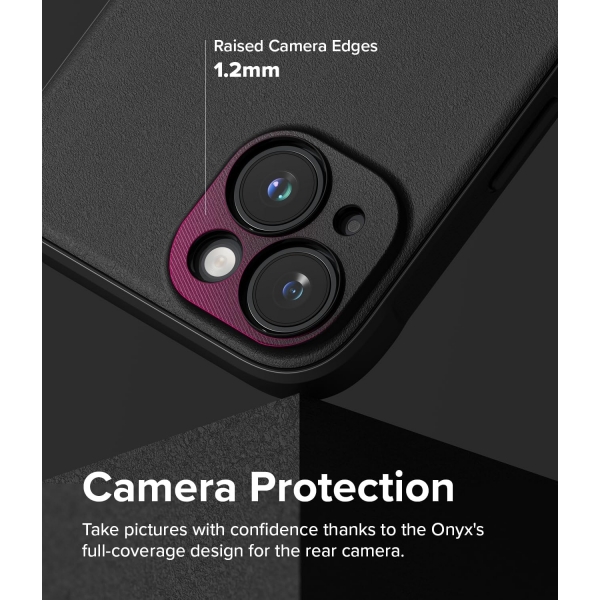 Ringke Onyx Serisi Apple iPhone 15 MagSafe Uyumlu Klf