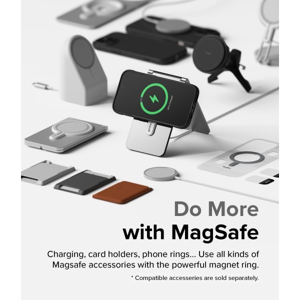 Rin gke Onyx iPhone 15 MagSafe Uyumlu Klf