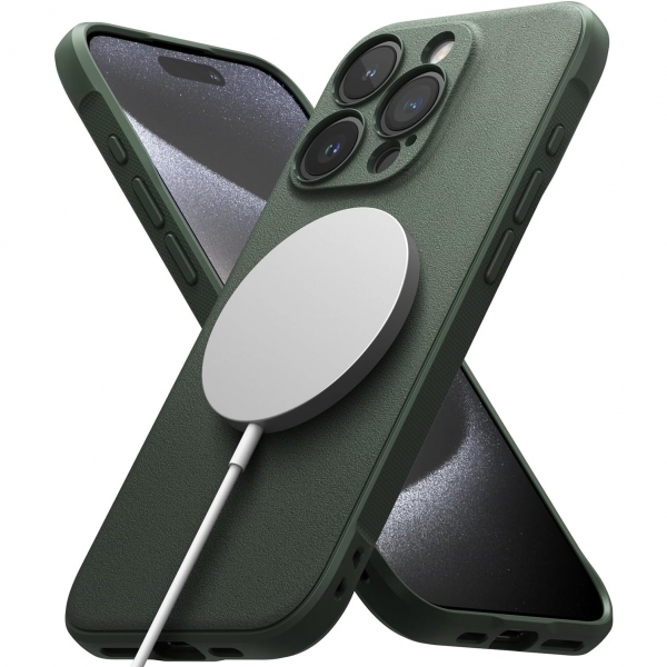 Rin gke Onyx iPhone 15 Pro Max Klf-Magnetic Green