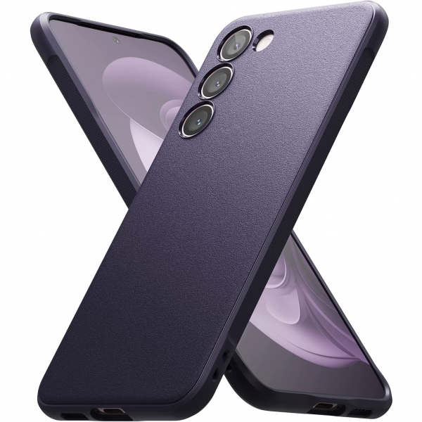 Ringke Onyx Serisi Galaxy S23 Klf-Deep Purple