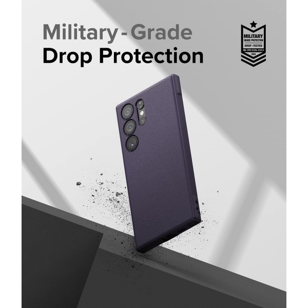 Rin gke Onyx Galaxy S23 Ultra Klf-Deep Purple