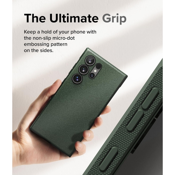 Rin gke Onyx Galaxy S24 Ultra Klf-Dark Green
