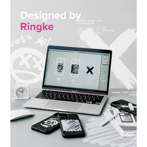 Ringke Onyx Serisi iPhone 13 Klf-X