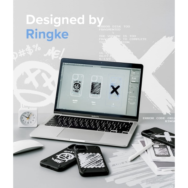 Rin gke Onyx iPhone 13 Pro Klf- Paint