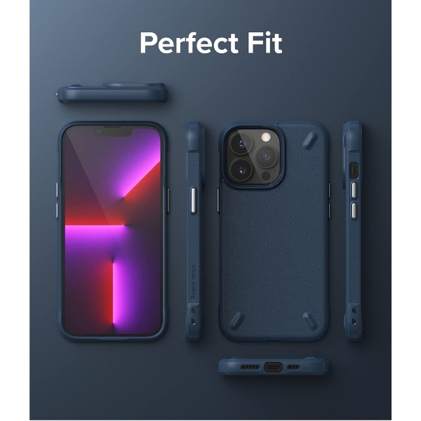 Rin gke Onyx iPhone 13 Pro Klf-Navy