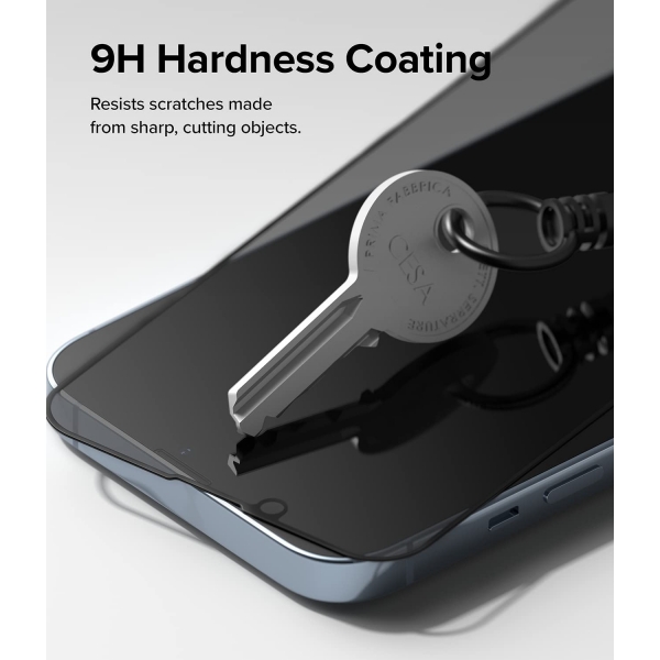 Rin gke Privacy iPhone 14 Pro Max Cam Ekran Koruyucu