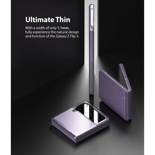 Rin gke Samsung Galaxy Z Flip 3 Klf-Matte Clear