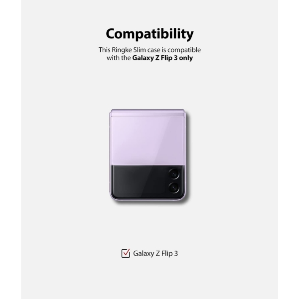 Rin gke Samsung Galaxy Z Flip 3 Klf-Clear