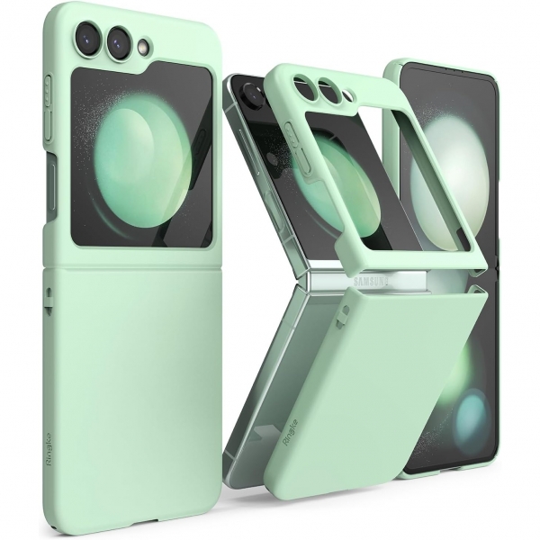 Rin gke Samsung Galaxy Z Flip 5 effaf Klf-Mint