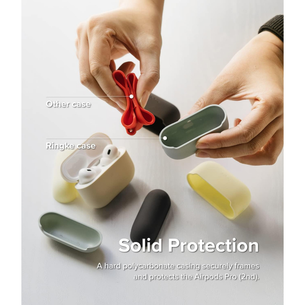 Rin gke Silikon Apple AirPods Pro 2.Nesil Klf -Seafoam