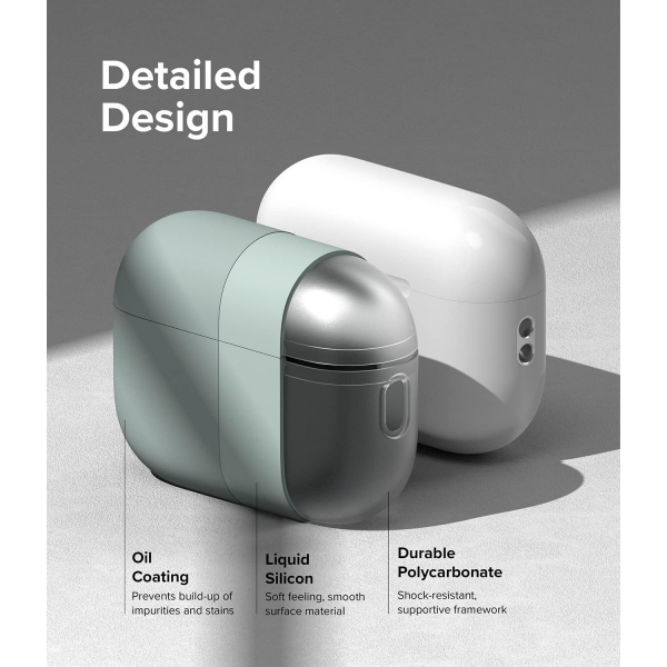 Rin gke Silikon Apple AirPods Pro 2.Nesil Klf -Seafoam